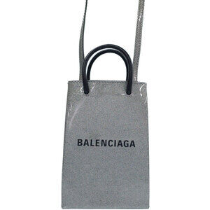 BALENCIAGA Shopping Phone Holder Bag